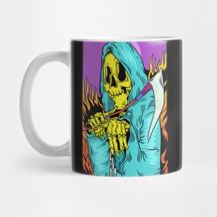 Dope trick or treat holloween scary man illustration Mug